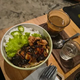 Ricebowl Omega Eggs Soja Caramel
