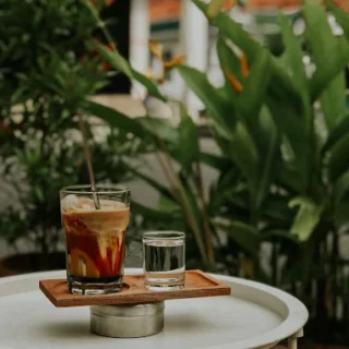 Hazelnut Caramel Latte